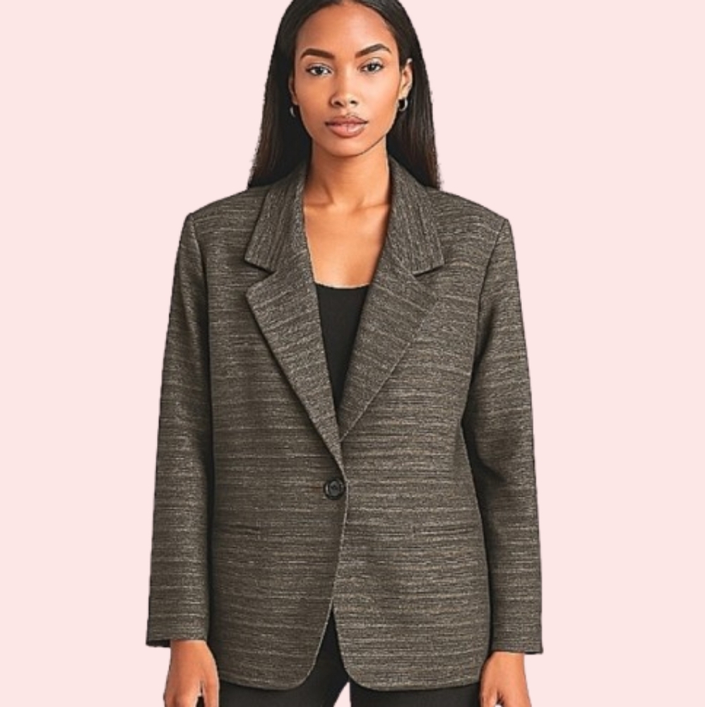 Modern Essential Square Cut Androgynous Boyfriend… - image 1